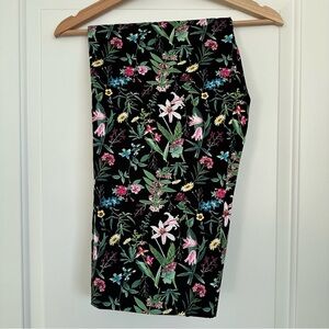 Floral Roz and Ali Crop Capri Pants